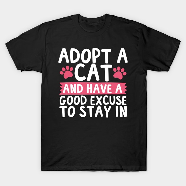 Adopt A Cat T-Shirt by thingsandthings